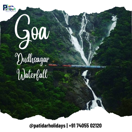 GOA DUDHSAGAR WATERFALL