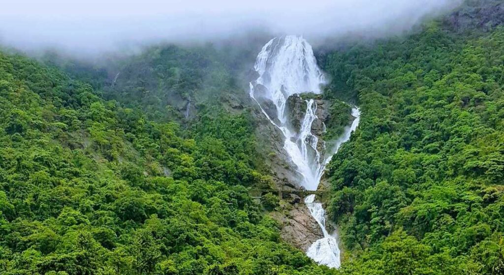 dudhsagar waterfall