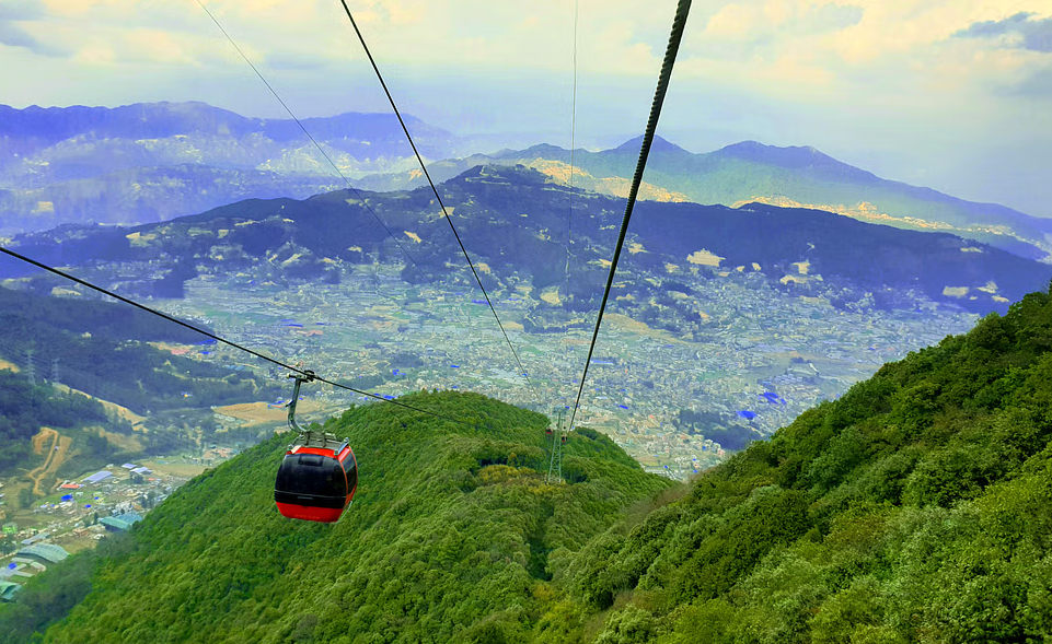 Chandragiri hills cable car